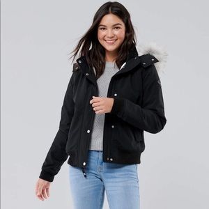 Hollister All Weather Jacket Stretch Black